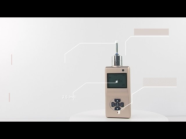Trung Quốc ES20B portable gas detector for NO2 , 0-20ppm, with sound light vibration alarm system để bán
